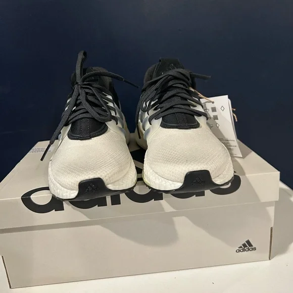 Adidas X_PLRboost Big Kid Size 3.5 White Athletic Running Sneakers Shoes IF0629 - Picture 3 of 6